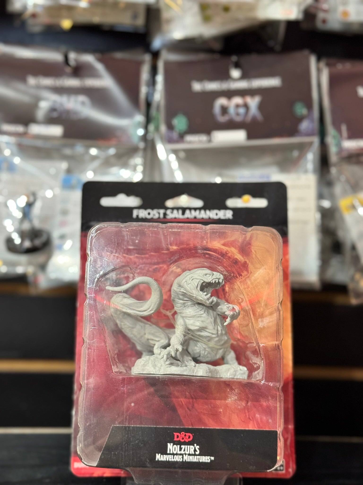 D&D Nolzur’s Marvelous Miniatures: Frost Salamander
