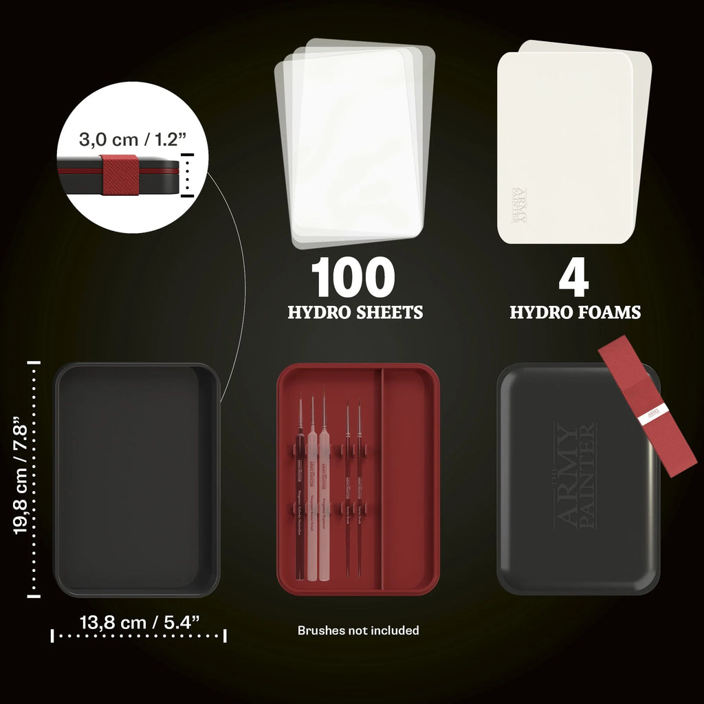 Army Painter – Wet Palette Hydro Bundle (Brush Storage)