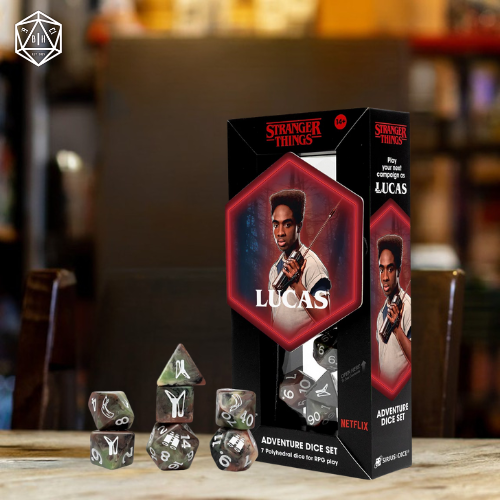 Stranger Things: Lucas Adventure Dice Set