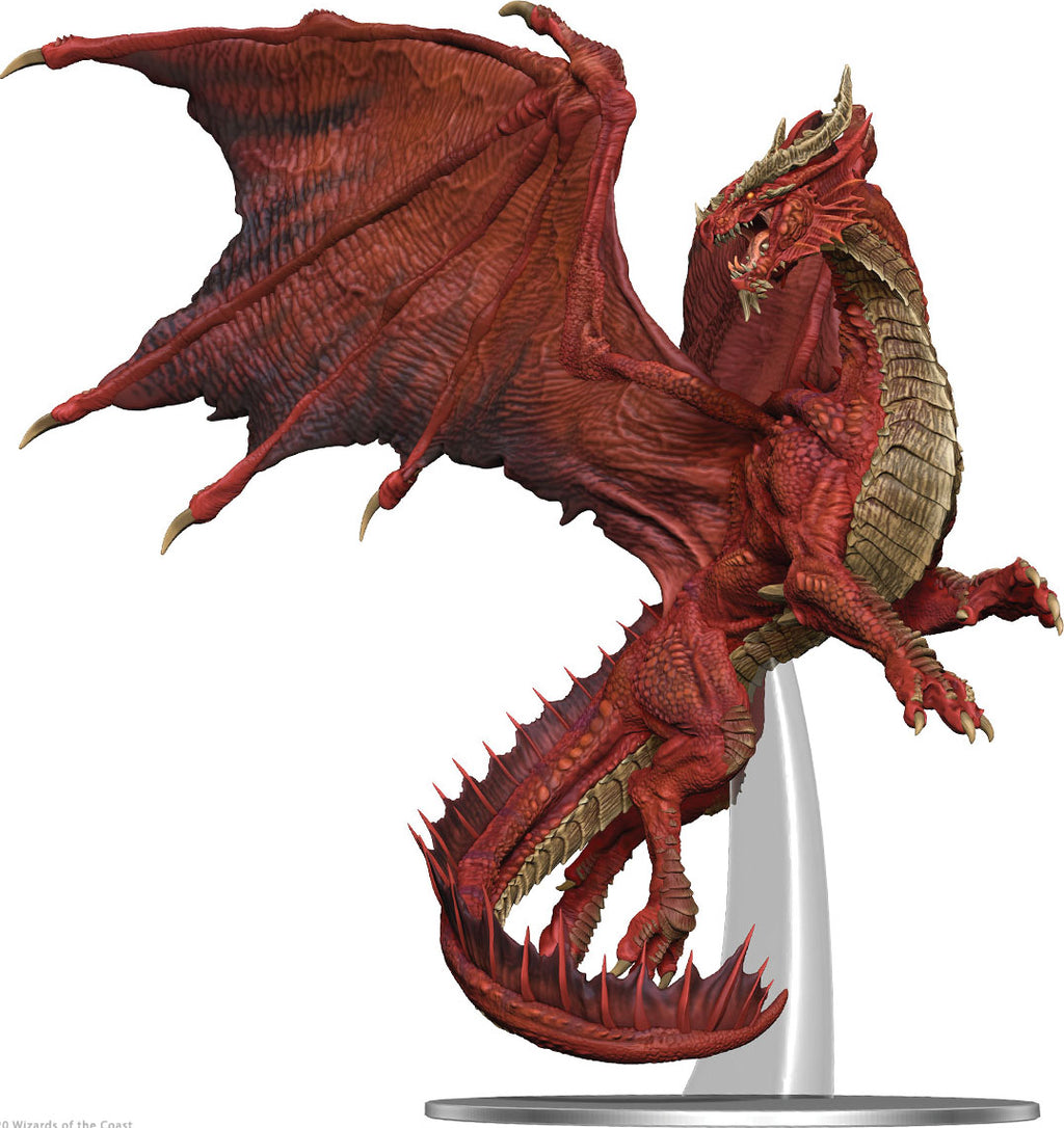 D&D Icons of the Realms: Adult Red Dragon – Premium Figure